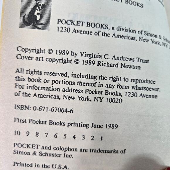VC Andrews Dollanganger Paperback 4 Books Saga Keyhole Vintage Pocket Gothic 80s - Picture 13 of 16